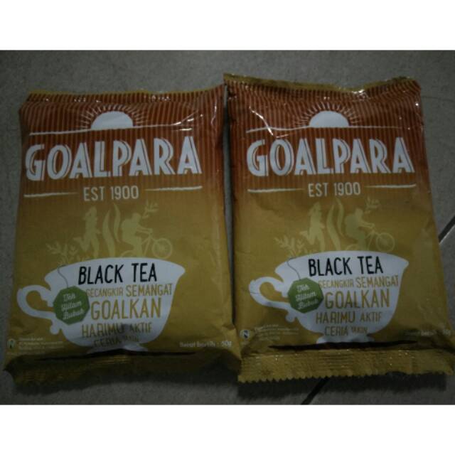 

Teh Hitam Bubuk Goalpara 50gr