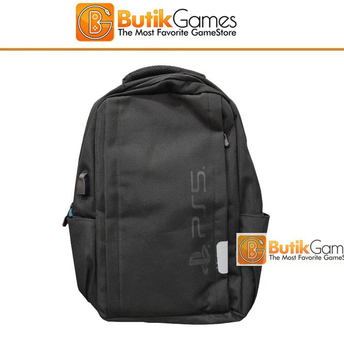 Tas Backpack Back Pack Gendong Travel Bag PS5 inc Headset Hole &amp; USB