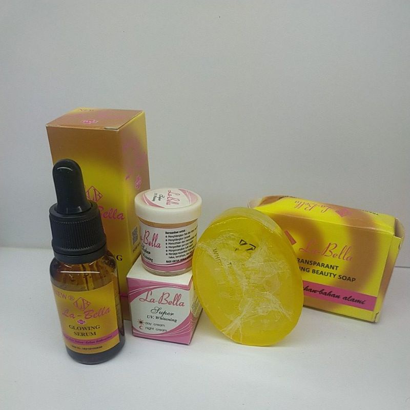PAKETAN LA BELLA//SERUM SABUN CREAM