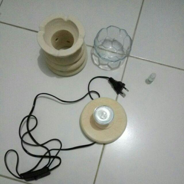 Tungku Aromaterapi Listrik/elektrik Aromatherapy Burner Bentuk Donut