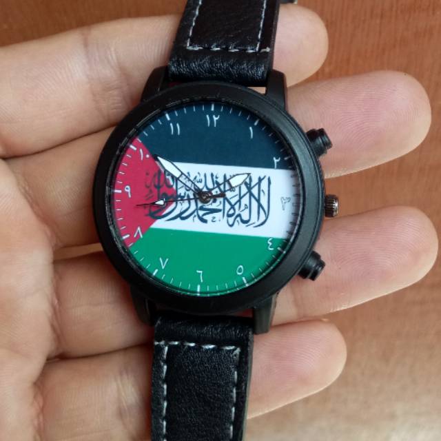 jam tangan logo palestina pharlenteshop