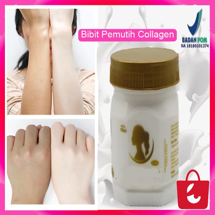 [100% Asli] Bibit Pemutih Collagen Colagen Original 100% Pemutih Kulit Pencerah Tubuh Tangan Kaki