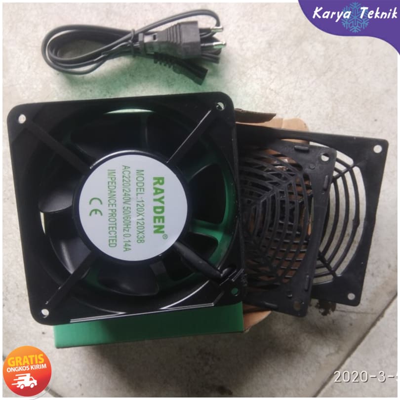 Kipas Cooling Kotak Freezer Showcase