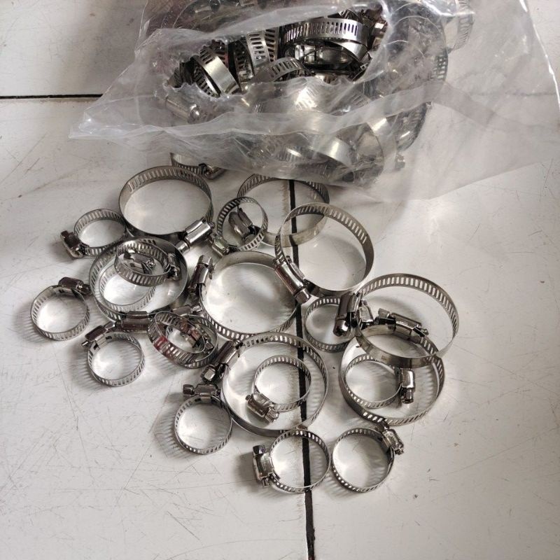 klem selang 2&quot; stenlees / klem selang stenlees 2&quot;