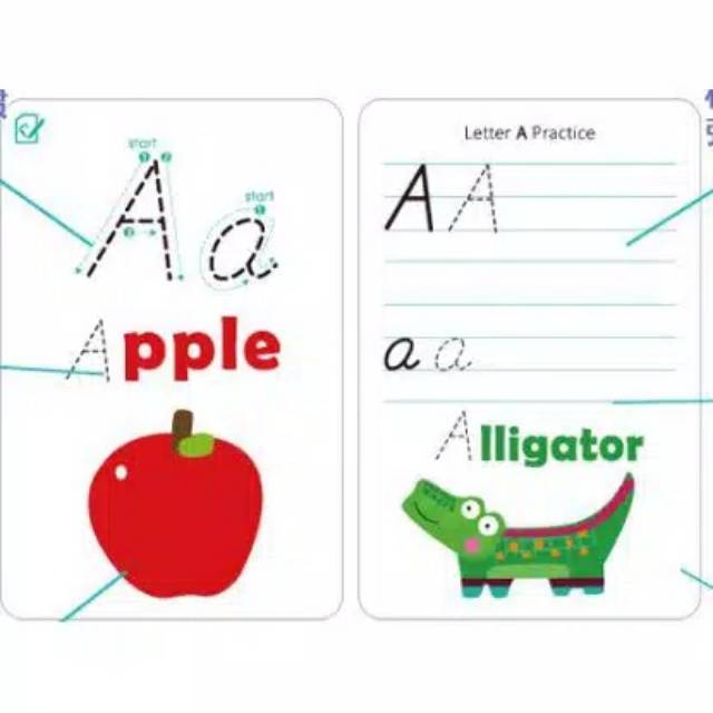 BIANCA - Activity Cards Wipe and Clean Alphabet / Activity Cards Numbers