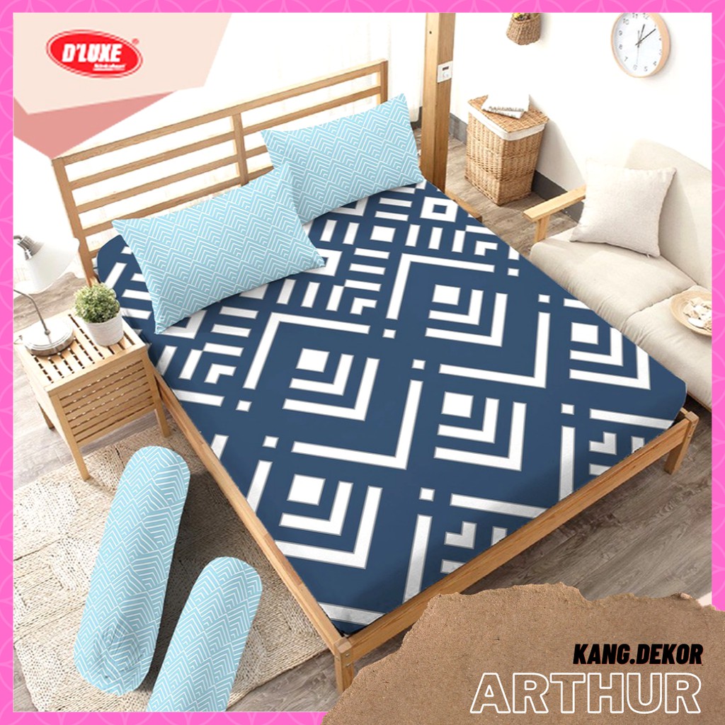 SPREI KINTAKUN DLUXE MOTIF ARTHUR 180x200 160x200 120x200 MURAH MOTIF TERBARU SEPRAI D’LUXE SEPREI AESTHETIC D'LUXE D LUXE KINTAKUN SEPRAI CANTIK SEPRE DLUXE PROMO ANTI LUNTUR MOTIF PLUS SARUNG BANTAL SPREI DEWASA ALAS KASUR SPREI ADEM