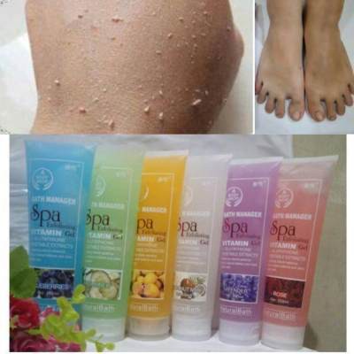 Hanasui Body Spa Exfoliating Gel 300ml Gel Perontok Daki BPOM