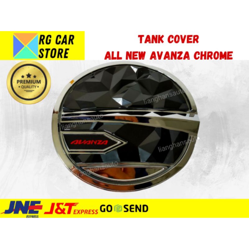 PAKET MODIF ALL NEW AVANZA 2022 Type G-OUTER HANDLE TANK COVER CHROME DIJAMIN PNP BERKUALITAS