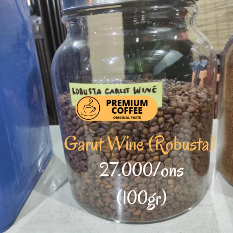 

Kopi Indonesia Robusta Garut Wine per 100gram