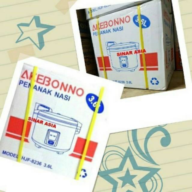 Rice Cooker Akebonno HJF 8236