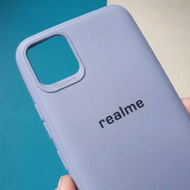 ASYacc REALME C11 realmec11 soft case back pastel tebal casing Hp silikon polos warna matte