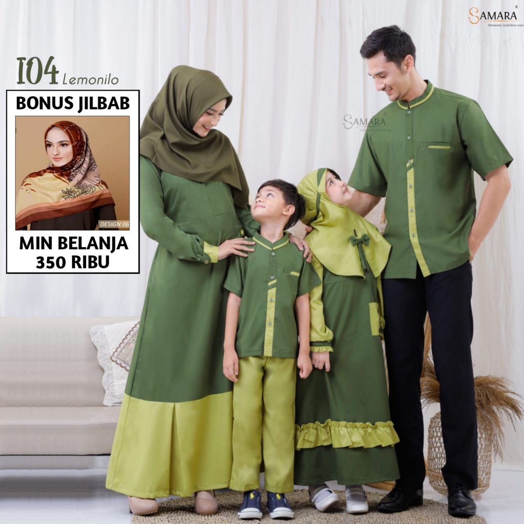 BAJU SARIMBIT/SARIMBIT KELUARGA/SERAGAM KELUARGA/SARIMBIT SAMARA I04 LEMONELO/BAJU COUPLE/COUPLE KEL