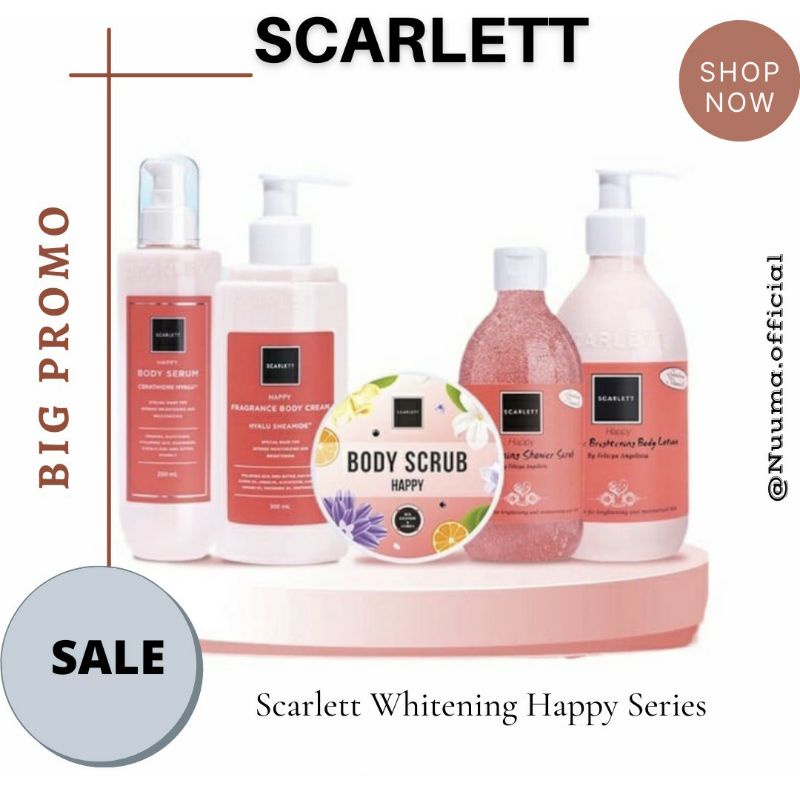 SCARLETT WHITENING HAPPY SERIES