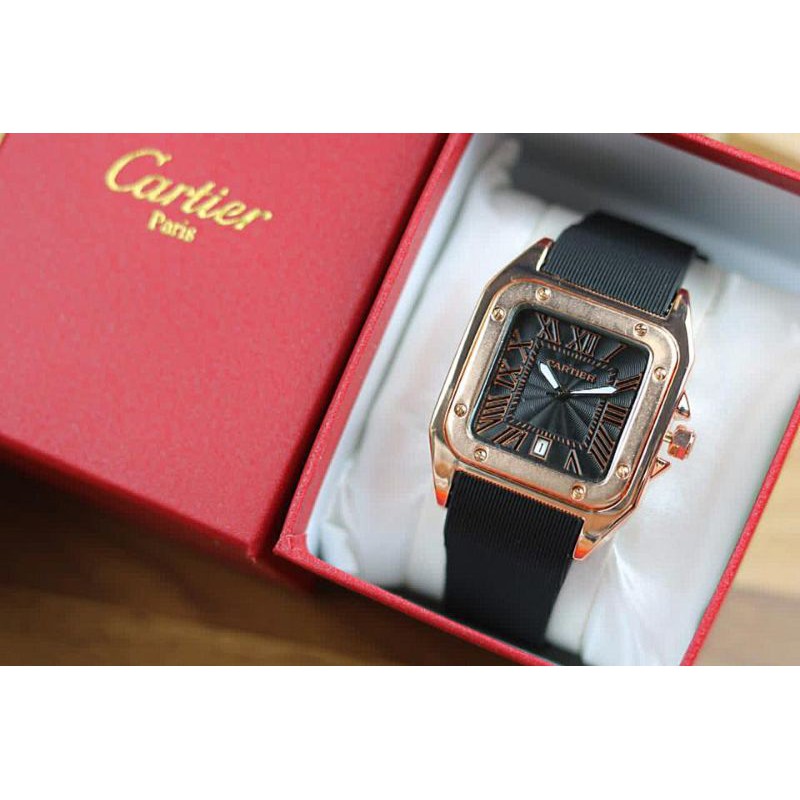 Jam Tangan Wanita Cartier Kotak Terbaru