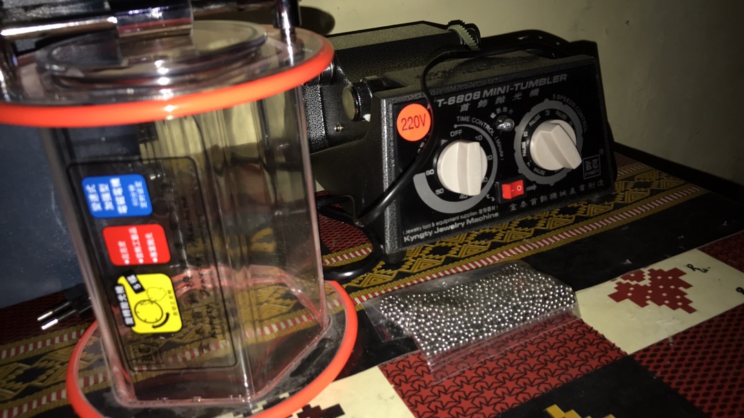 Mesin Sangling / Mesin Molen / Mesin Mini Tumbler Kyngty Kt 6808 / Mesin Pencuci Perhiasan