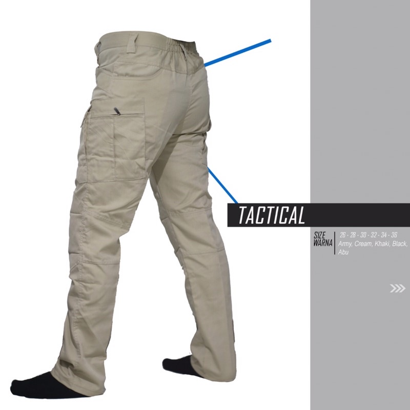 CELANA PDL PANJANG CELANA PRIA CARGO PANTS / CELANA CARGO  COWOK OUTDOOR TAHAN LUNTUR