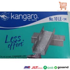 

[ COD ] Isi Staples / Stapler Kangaro no.10 / isi staples kangaro less effort