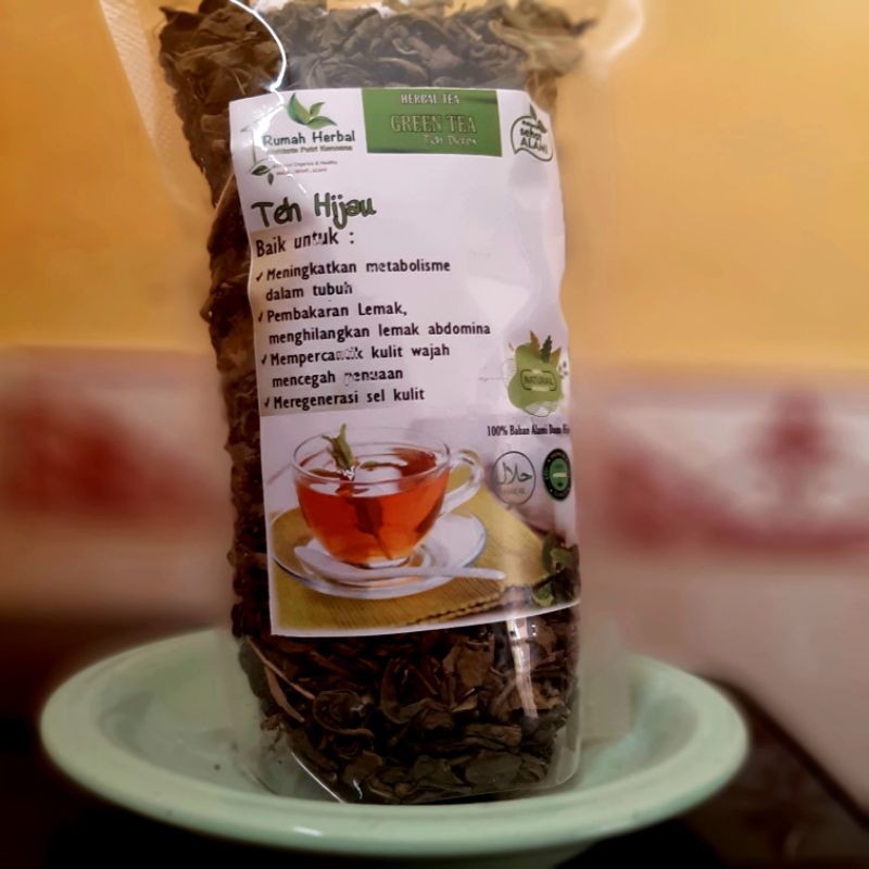 

Teh Hijau Super Murah (Green Tea Detox) Teh Asli Alami, Teh Taraju Premium Quality, Murni 250gr