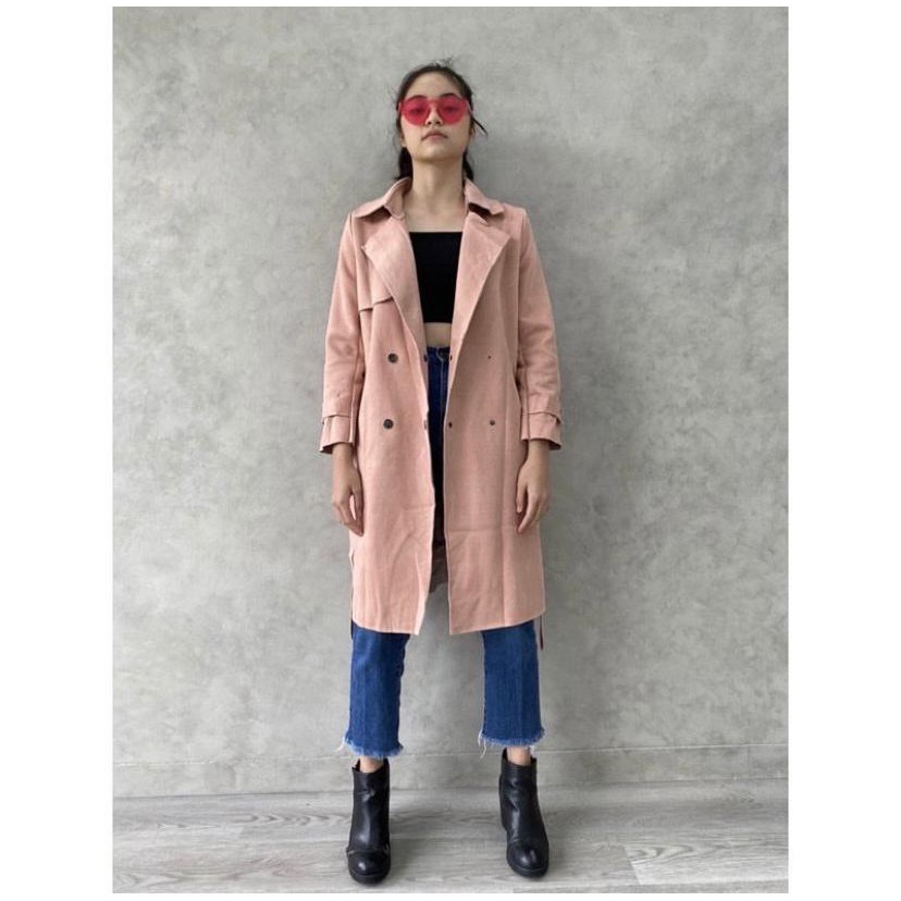 Coat Jessica Suede Outer Premium Import ( prewed bromo winter jaket