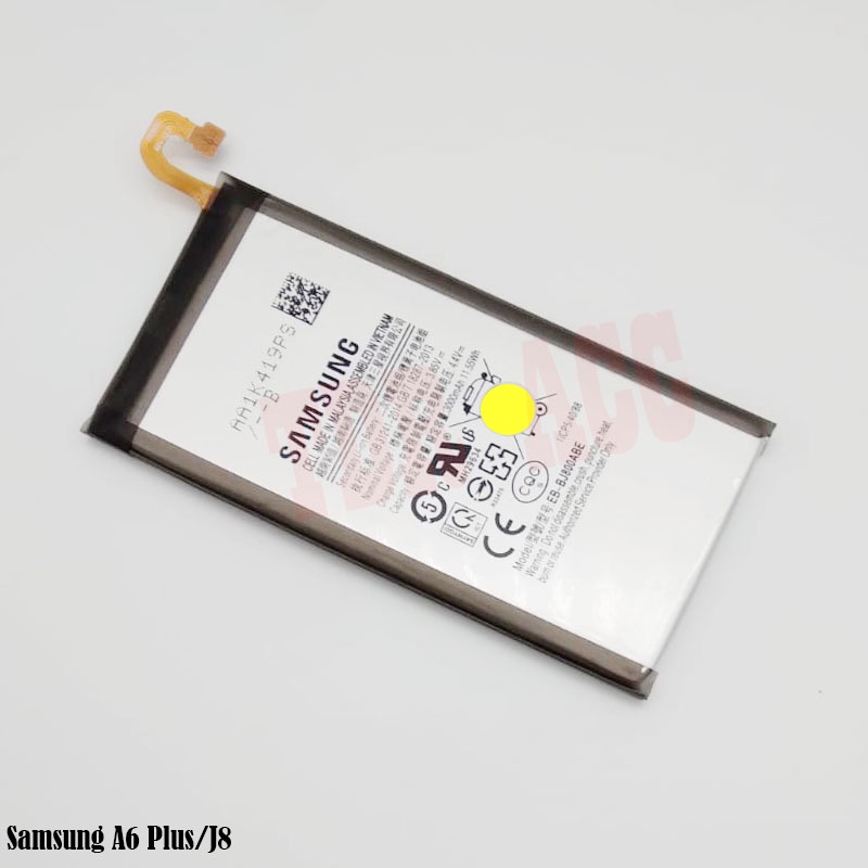 BATTERY - BATRE - BATRAI - BATERAI SAMSUNG A6 PLUS/J8/EB-BJ805ABE