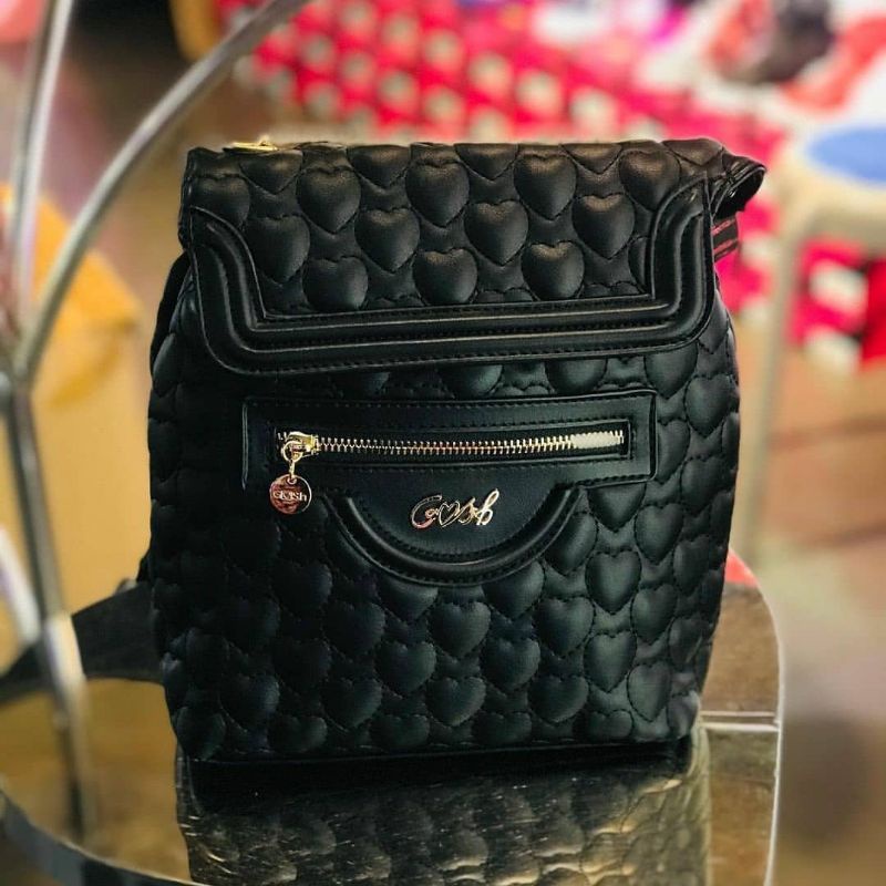 [Bisa COD] Ready Tas Ransel Gosh Multifungsi Original New art 736 Black Pink
