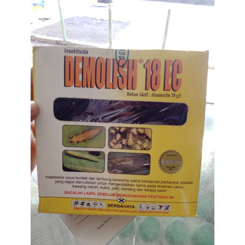 (COD) PAKET DEMOLISH 200ML+SPREADER/PELEKAT 250ML /INSEKTISIDA+PENEMBUS