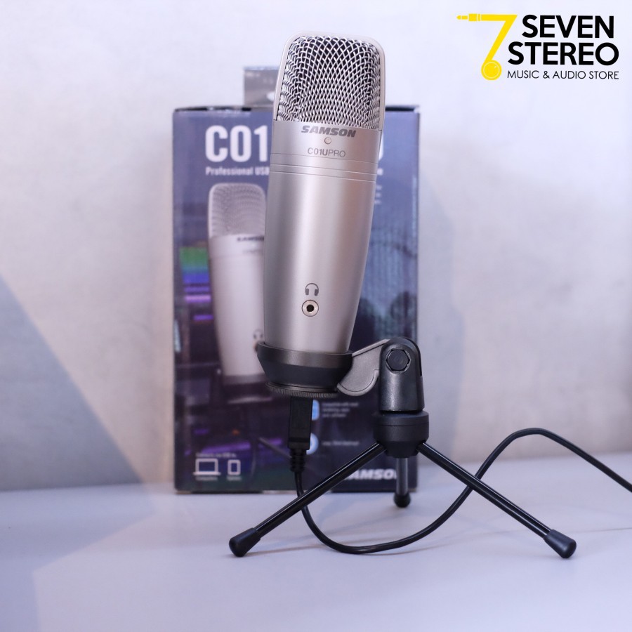 Samson C01U Pro - USB Studio Condenser Microphone ( USB Mic )