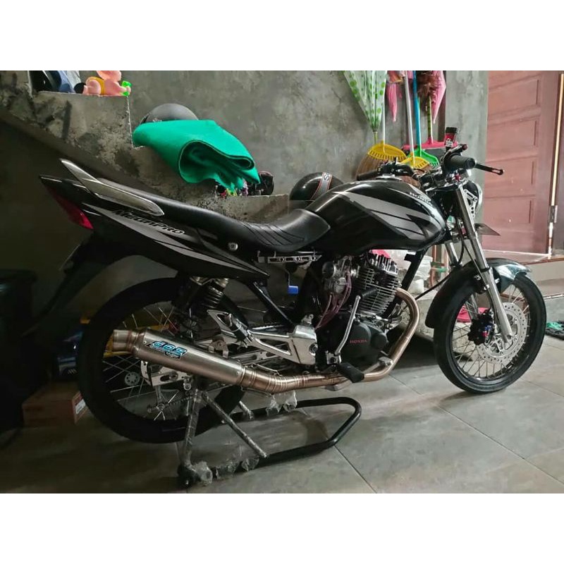 Knalpot Dos Muffler Original Kompetisi Mp Megapro Stainless original racing jogja Asli