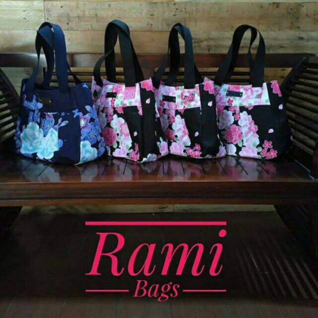 Tas kanvas Rami made by butik