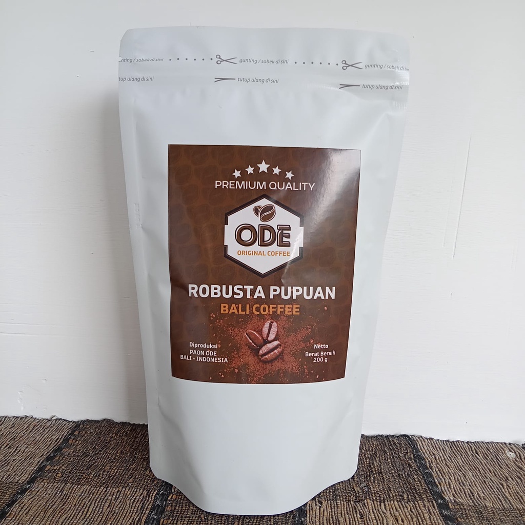 

Kopi Bali Robusta Pupuan Petik Merah Biji/Bubuk 200 gram bisa COD