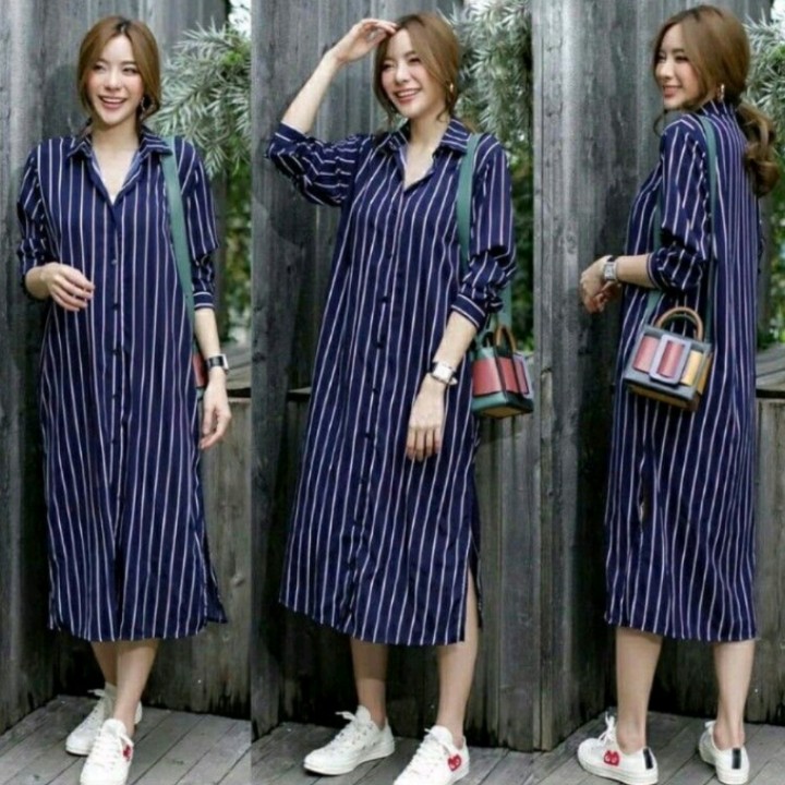 FWG - DRESS GAMSAL ALICE / GAMIS WANITA / LONGDRESS / GAMIS SALUR / BAJU WANITA / DRESS KOREA