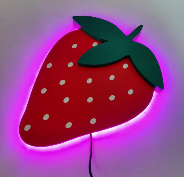 Lampu Minnie Mouse, Hello Kitty Dan Strawbery