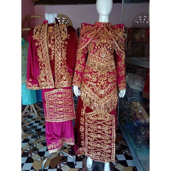 BAJU PENGANTIN ADAT MINANG PADANG MODERN