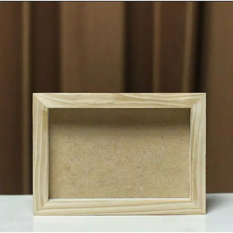 FRAME 5R / FIGURA/ BINGKAI FOTO 3D kayu / POP UP FRAME ...