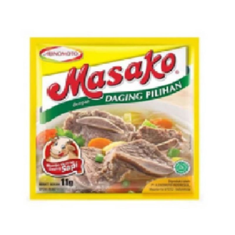 

Masako bumbu penyedap isi 12sachet