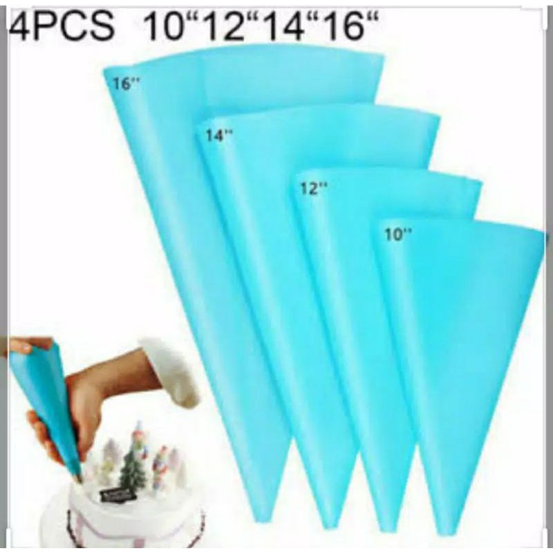 Piping bag spuit silicone import