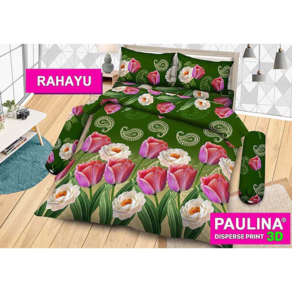 Sprei Paulina By Bonita King 180x200 cm Motif Rahayu