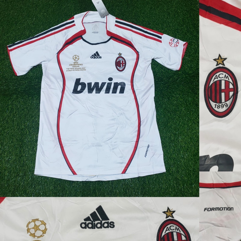 Jersey Retro Klub Sepak Bola AC MILAN Grade Ori