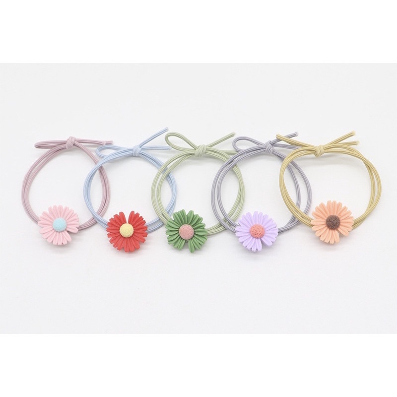 Ikat rambut daisy anak-anak set