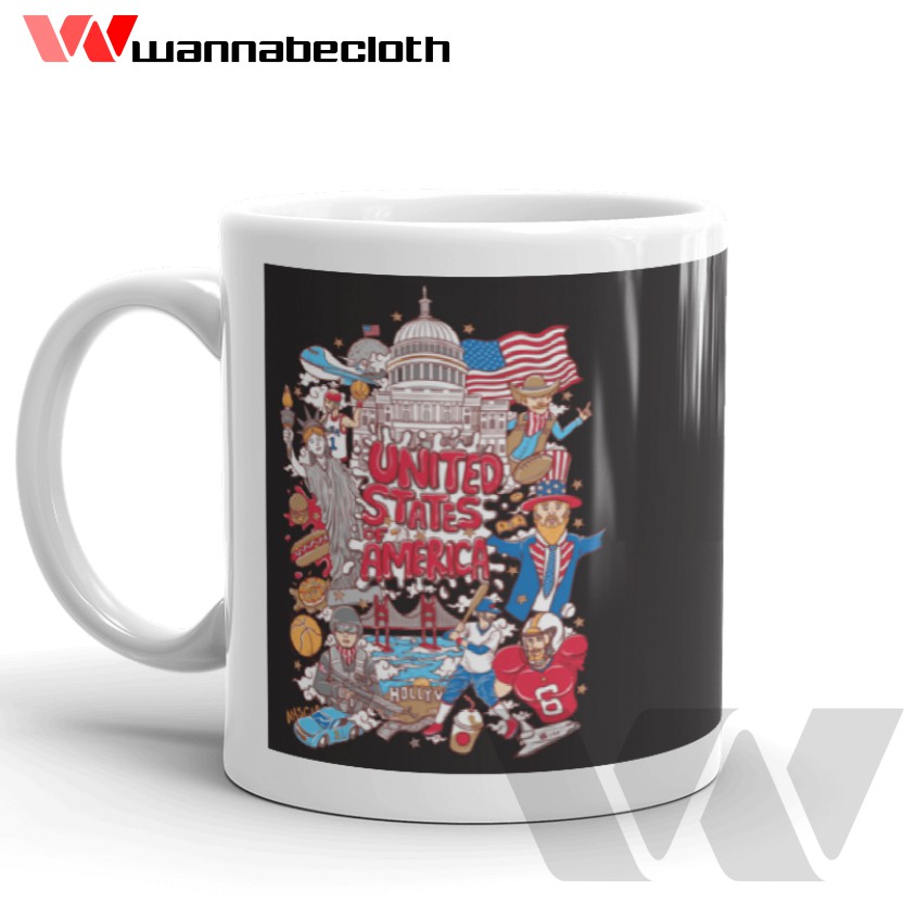 Gelas Amerika USA Mug Amerika USA Oleh-Oleh Souvenir Mug Amerika USA