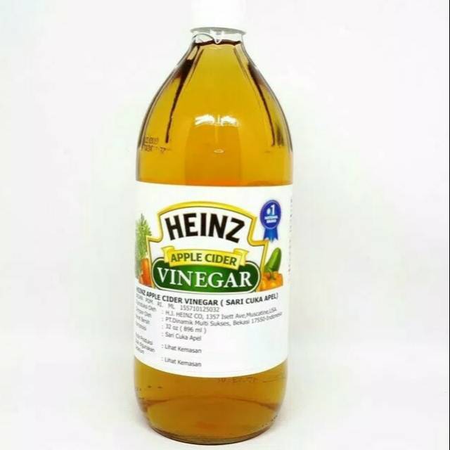 

Heinz Apple Cider Vinegar Cuka Apel USA 32oz 896ml