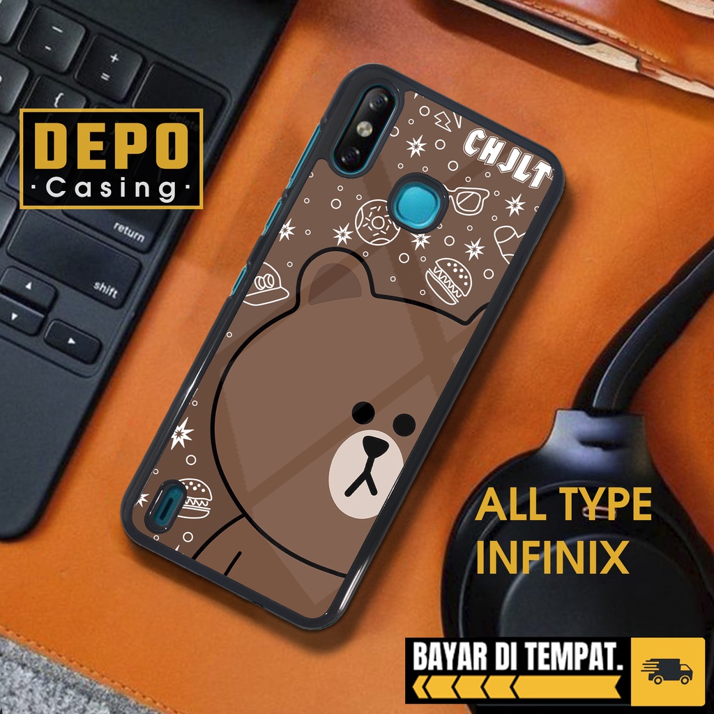 Case Infinix Smart 4 Case Hp Infinix Smart 4 Depo Casing [LN01] Casing Hp Aesthetic Kesing Hp Karakt