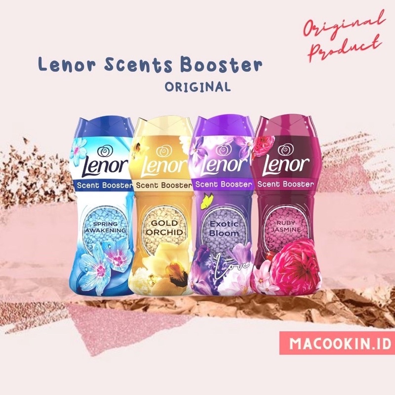 SHARE in ziplock Lenor Scent Booster Import Pewangi Pakaian Scents Beads Original