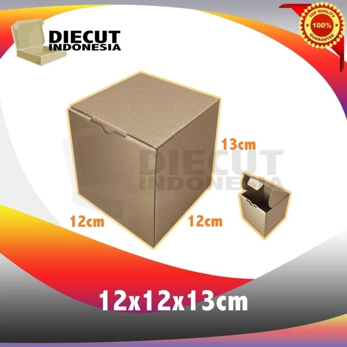 

kardus box pizza karton diecut uk 12x12x13 cm