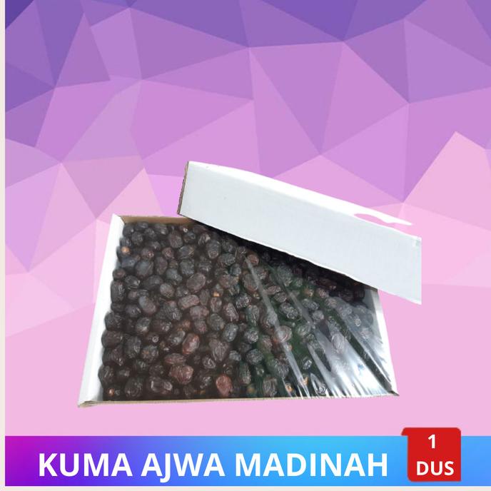 

KURMA AJWA 5KG GRADE 1 / AJWA ALIYAH CASTLE / KURMA NABI DH654636E