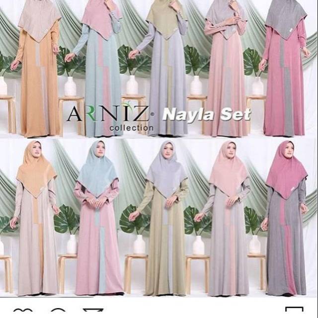 NAYLA SET BY ARNIZ COLLECTION (Harga promo)