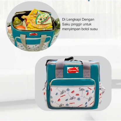 Tas Bayi Medium Snobby Flamingo Series TPT 5272, Mayka series dan line series