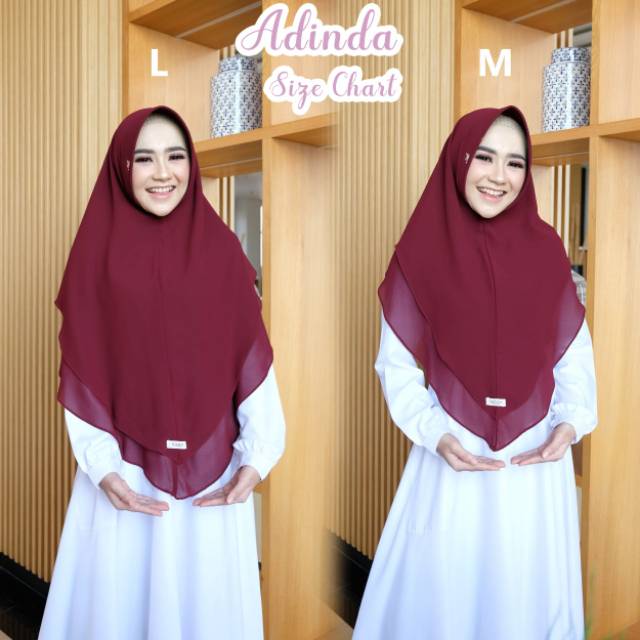 Khimar Adinda ADEN Hijab ceruty babydoll