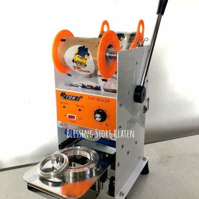 """] CUP SEALER SEMI AUTO ETON ETB-9 / CUP SEALER GELAS JUMBO/TINGGI 22OZ