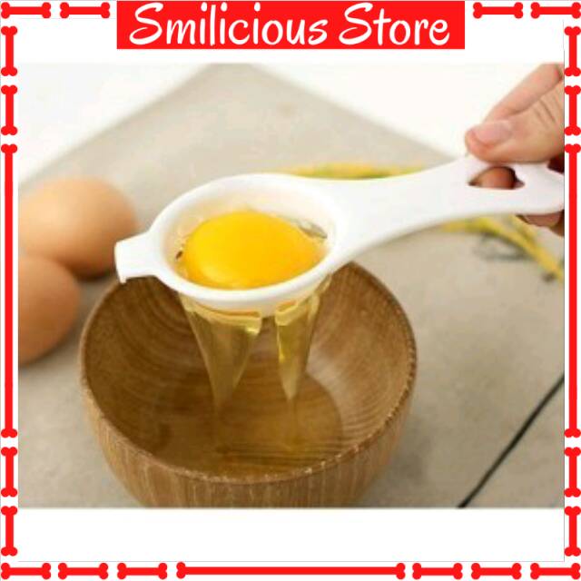 Pemisah Kuning Telur Bahan Plastik ( Egg White Separator )